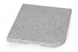 Abetone parasollfotsvikt 25kg ljusgrå granit