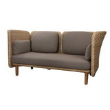 Arch 2-pers. soffa Inkl. dynor, Natural/taupe,
