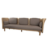 Arch 3-pers. soffa Inkl. dynor, Natural/taupe,