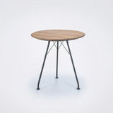 Circum Cafébord Ø74cm bambu top