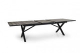 Hillmond förlängningsbart matbord 238/297x100 sv/natur - Olson Möbler i Åkersberga