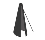 Möbelskydd 7: Cane-line parasoller (% Hyde/Major)48x48x220 cmBlack