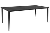 Nimes matbord 200x98 svart