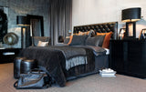 VIENNA sänggavel black leather (2 storlekar) - Olson Möbler i Åkersberga