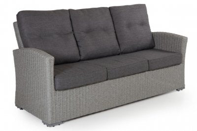 Ashfield 3-sits soffa grå m dyna - Olson Möbler Åkersberga