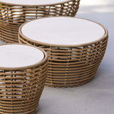 Basket soffbord Medium Ø75cm
