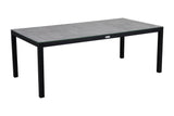 Belfort soffbord svart/grå 140x70