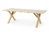 Brutus matbord 220x95 cm vitpigmenterad teak - Olson Möbler i Åkersberga