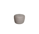 Circle fotpall liten, konisk Taupe, Cane-line Soft Rope