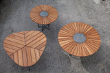 Circle ø 150, bord med bambuskiva - Olson Möbler i Åkersberga