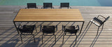 FOUR Matbord 210x90 Svart/Bambu - Olson Möbler Åkersberga