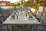 Hillmond förlängningsbart matbord 238/297x100 sv/grå - Olson Möbler i Åkersberga