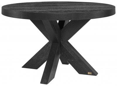 HUNTER matbord Ø130 black oak - Olson Möbler i Åkersberga