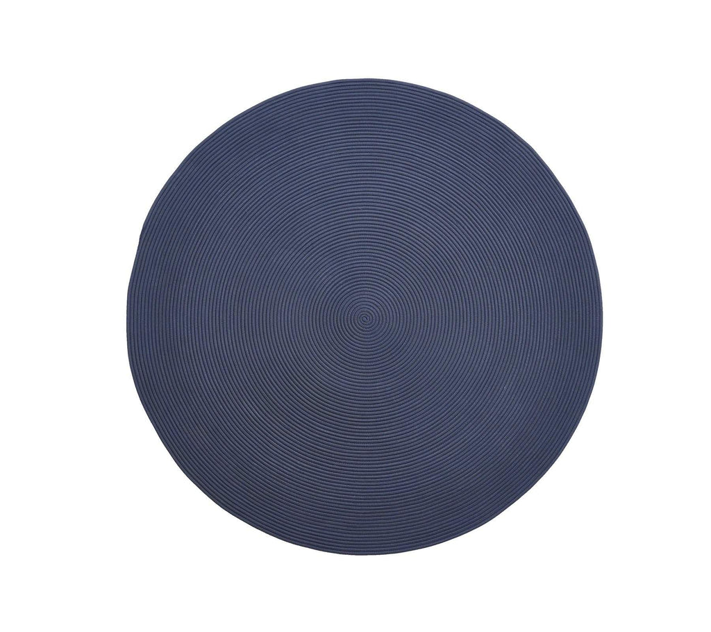 Infinity utomhusmatta, dia. 140 cm Selected Blue - Olson Möbler i Åkersberga