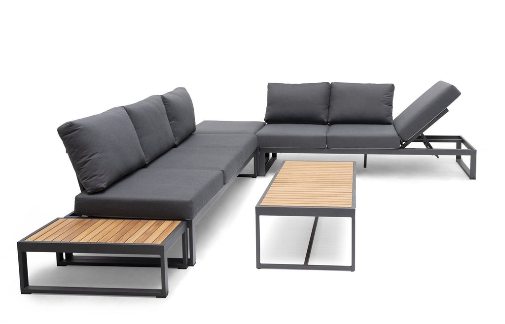 Oxelunda 3-sits soffa inkl grå dyna - Olson Möbler i Åkersberga