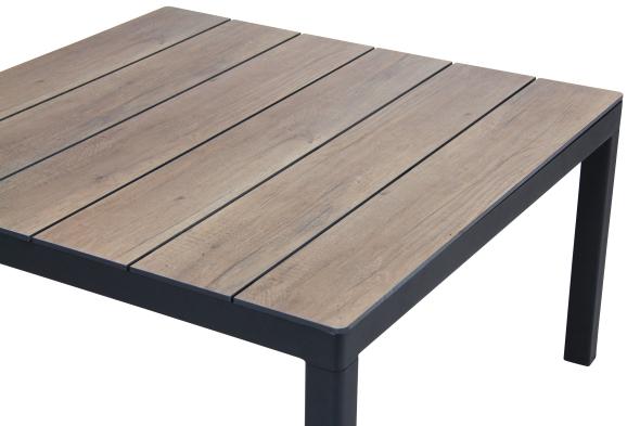 Rodez svart matbord 160x95 inkl bordskiva - Olson Möbler i Åkersberga