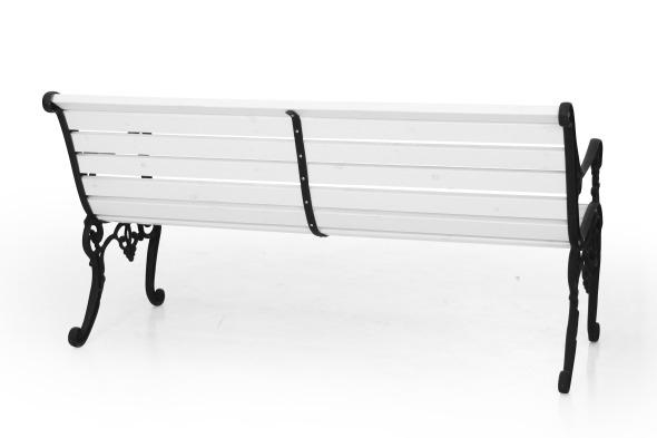 Sandvik soffa 150 svart/vit - Olson Möbler i Åkersberga