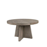 TRENT matbord EXT Ø130 antique grey oak