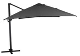 Varallo frihängande parasoll 3x4 m grå